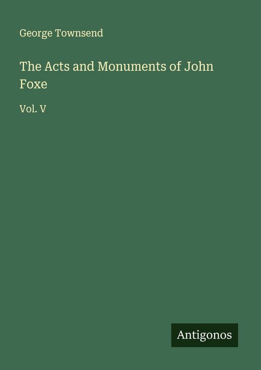 Produktbild: The Acts and Monuments of John Foxe