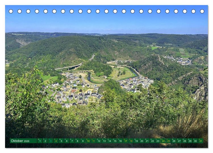 Produktbild: Erlebe mit mir die Wanderregionen im Ahrtal - Altenahr (Tischkalender 2026 DIN A5 quer), CALVENDO Monatskalender