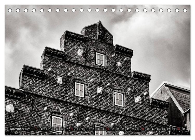 Produktbild: Ein Blick auf Husum (Tischkalender 2026 DIN A5 quer), CALVENDO Monatskalender