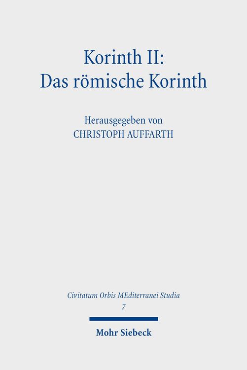 Produktbild: Korinth II: Das r&ouml;mische Korinth