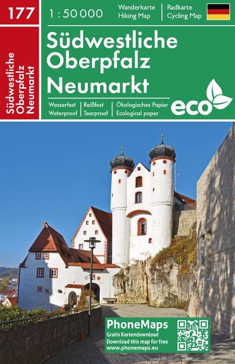 Produktbild: S&uuml;dwestliche Oberpfalz, Neumarkt, Wander - Radkarte 1 : 50 000