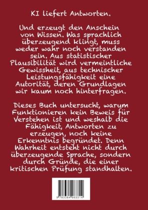 Produktbild: KI-Erkenntnis-L&uuml;ge