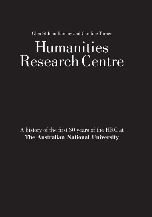 Produktbild: Humanities Research Centre