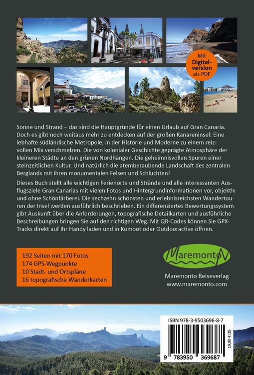 Produktbild: Maremonto Reise- und Wanderf&uuml;hrer: Gran Canaria