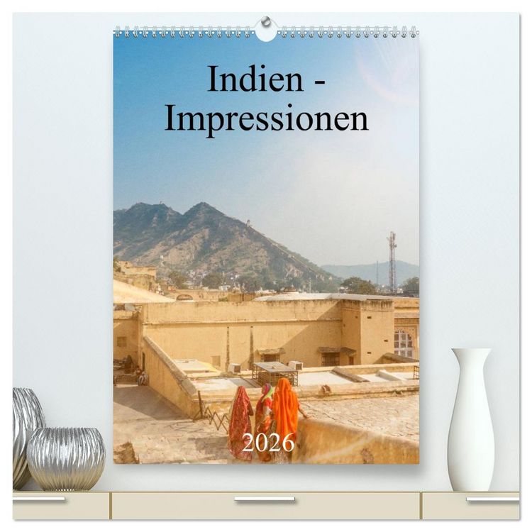 Produktbild: Indien - Impressionen (hochwertiger Premium Wandkalender 2026 DIN A2 hoch), Kunstdruck in Hochglanz