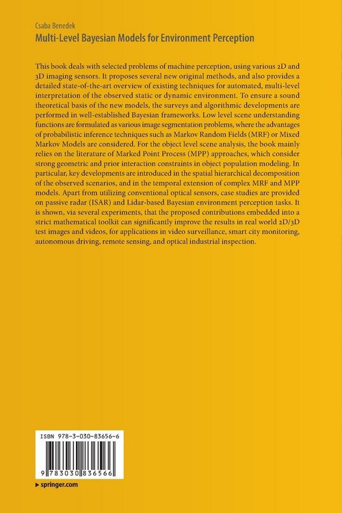 Produktbild: Multi-Level Bayesian Models for Environment Perception