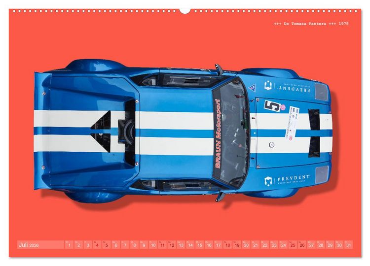 Produktbild: Tourenwagen Classics (hochwertiger Premium Wandkalender 2026 DIN A2 quer), Kunstdruck in Hochglanz