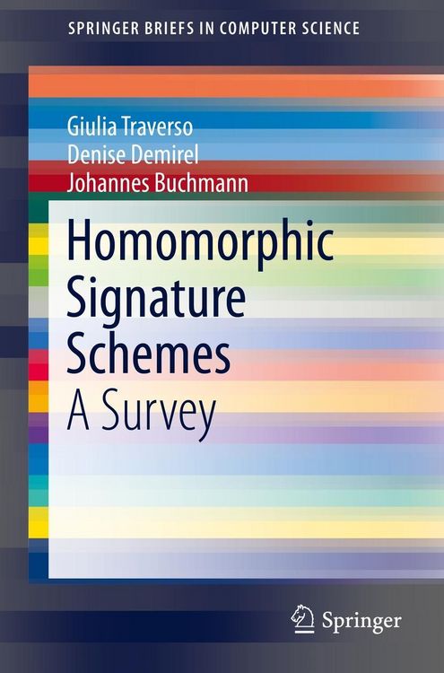 Produktbild: Homomorphic Signature Schemes