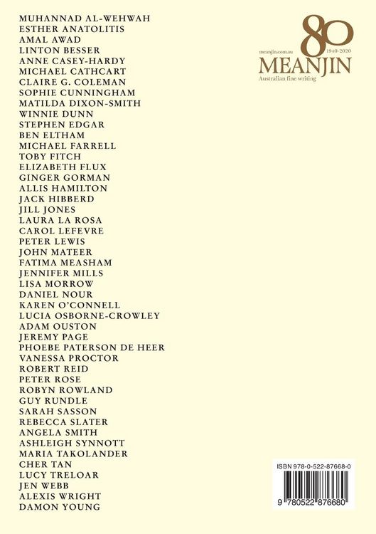 Produktbild: Meanjin Vol 79, No 2