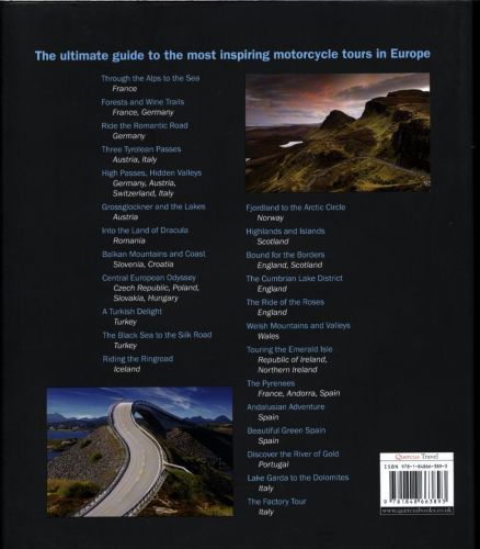 Produktbild: Great Motorcycle Tours of Europe