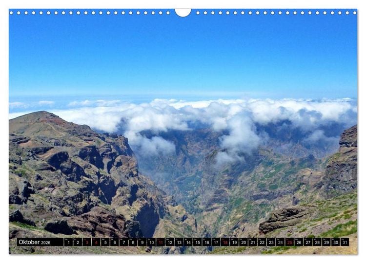 Produktbild: Madeira Magische Vulkaninsel (Wandkalender 2026 DIN A3 quer), CALVENDO Monatskalender