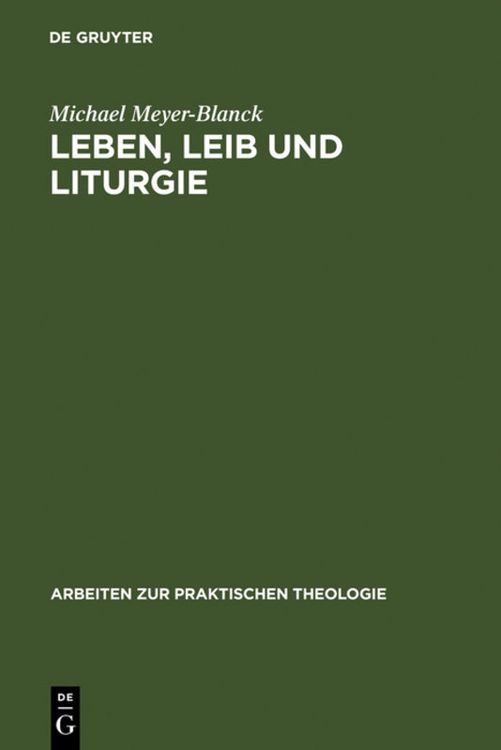 Produktbild: Leben, Leib und Liturgie