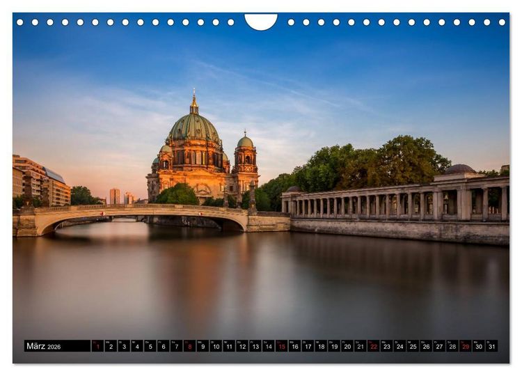 Produktbild: Berlin - Bilder einer Metropole (Wandkalender 2026 DIN A4 quer), CALVENDO Monatskalender
