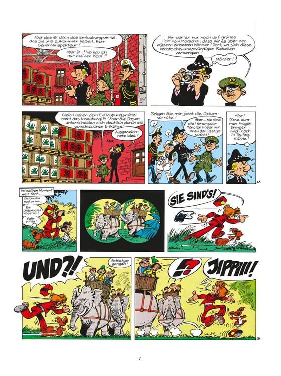 Produktbild: Spirou und Fantasio 27: Nichts als Bohnen