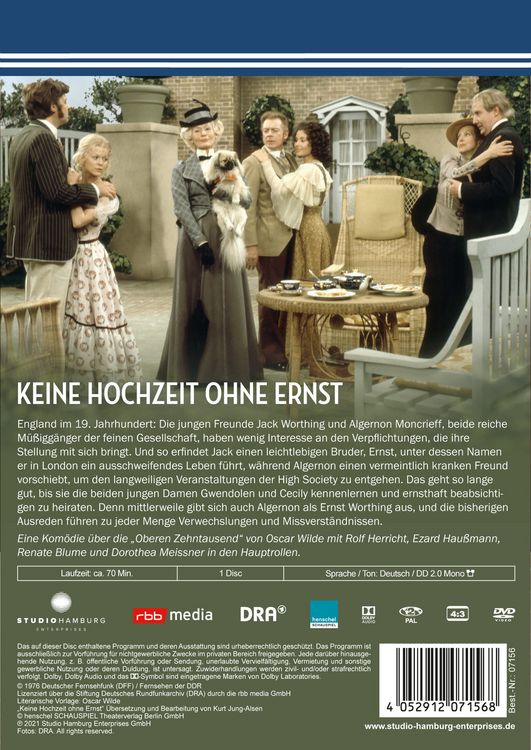 Produktbild: Keine Hochzeit ohne Ernst (DDR TV-Archiv)