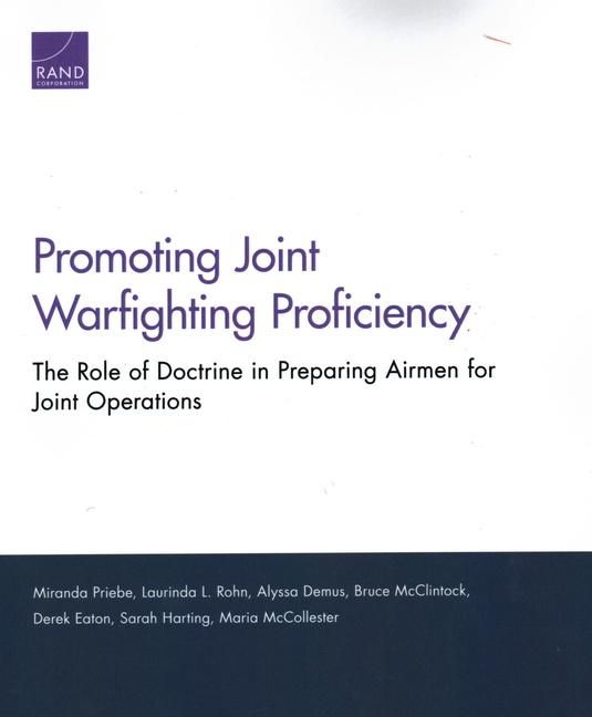 Produktbild: Promoting Joint Warfighting Proficiency