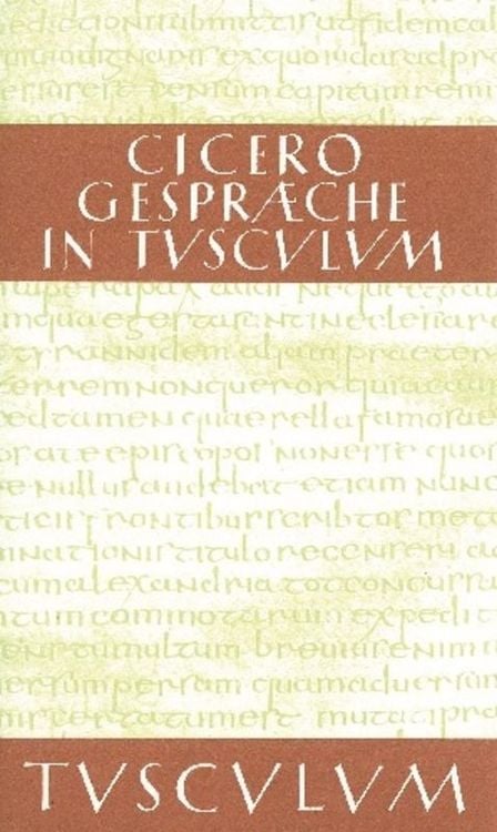 Produktbild: Gespr&auml;che in Tusculum / Tusculanae disputationes