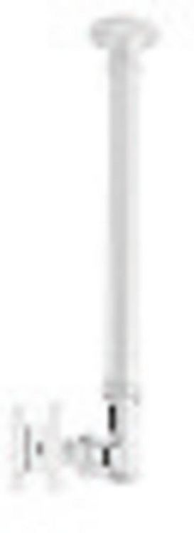 Produktbild: Neomounts FPMA-C100WHITE Monitor-Deckenhalterung 1 Display(s) 25,4 cm (10") - 76,2 cm (30") Wei&szlig; H&ouml;henverstellbar, Neigbar, Schwenkbar, Rotierbar