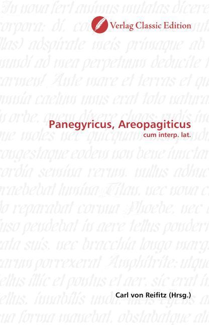 Produktbild: Panegyricus, Areopagiticus