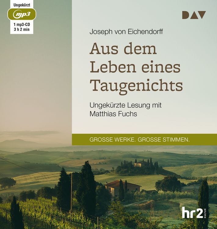 Produktbild: Aus dem Leben eines Taugenichts