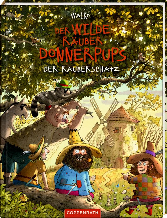 Produktbild: Der wilde R&auml;uber Donnerpups (Band 4)