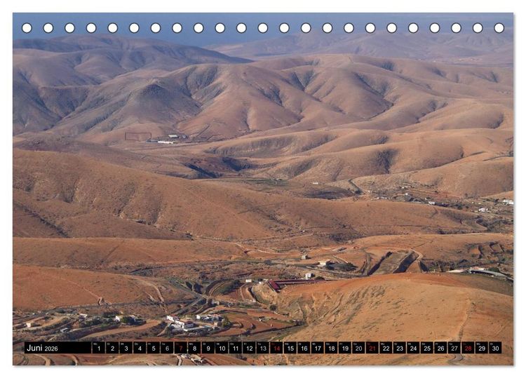Produktbild: Fuerteventura, Insel der Stille (Tischkalender 2026 DIN A5 quer), CALVENDO Monatskalender