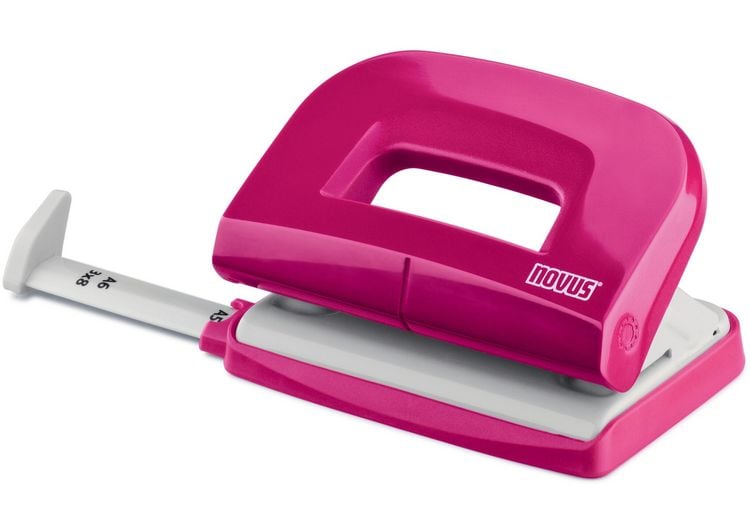 Produktbild: Novus Locher E 210 fresh, bis 10 Blatt fresh pink
