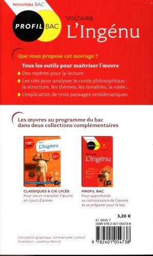 Produktbild: L'ing&eacute;nu, Voltaire