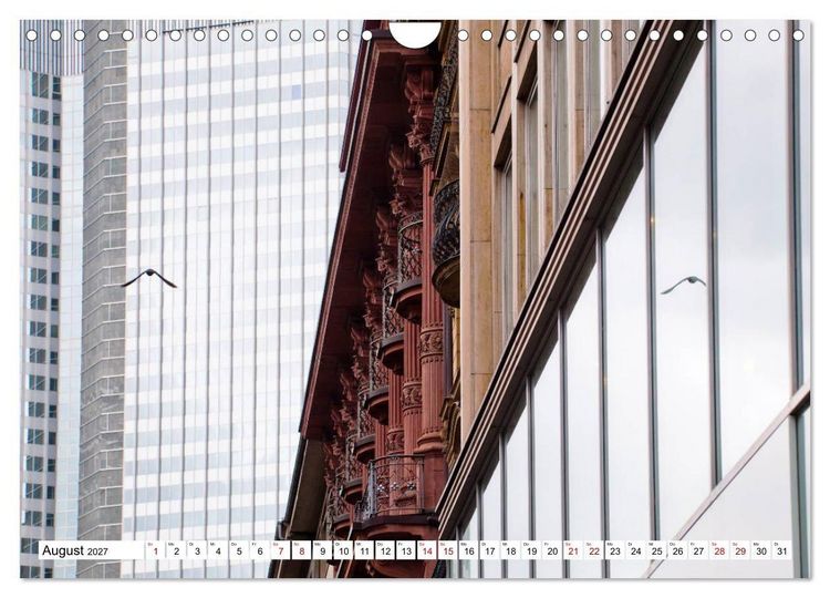 Produktbild: Architektonische Zeitspr&uuml;nge (Wandkalender 2027 DIN A4 quer), CALVENDO Monatskalender