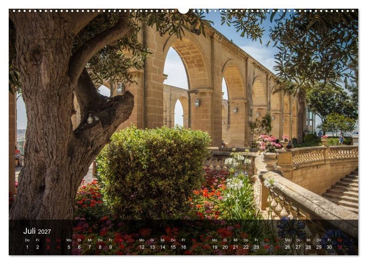 Produktbild: Malta entdecken Malta, Gozo, Comino (Wandkalender 2027 DIN A2 quer), CALVENDO Monatskalender