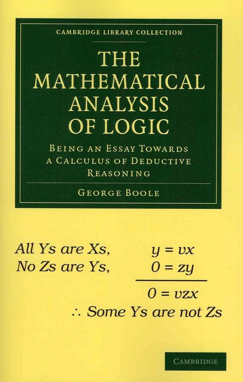Produktbild: The Mathematical Analysis of Logic