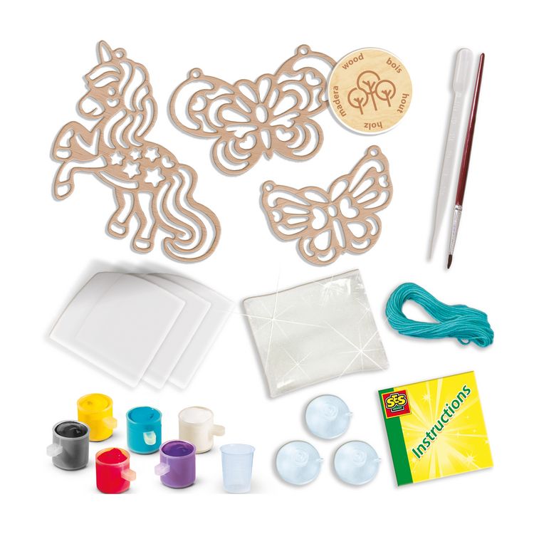 Produktbild: SES Creative Kreativset Easy diamonds Sonnenf&auml;nger Holz