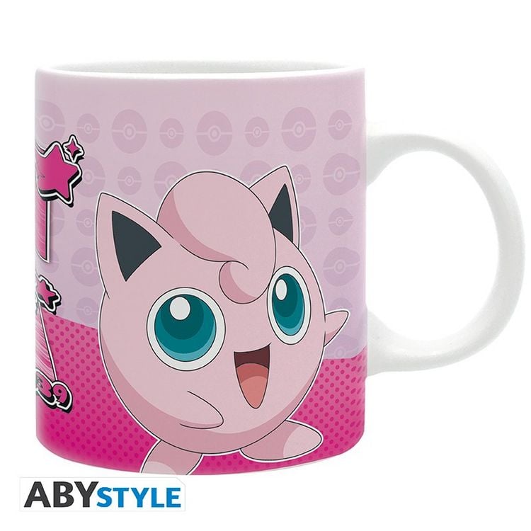 Produktbild: POKEMON - Mug - 320 ml - Jigglypuff Comic Strip - subli
