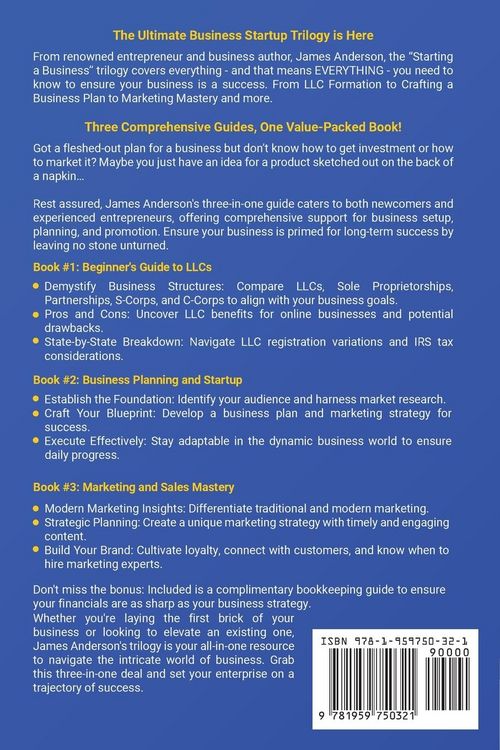 Produktbild: Starting a Business (3 books in 1)
