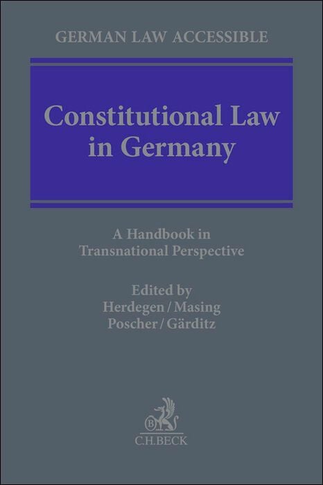 Produktbild: Constitutional Law in Germany