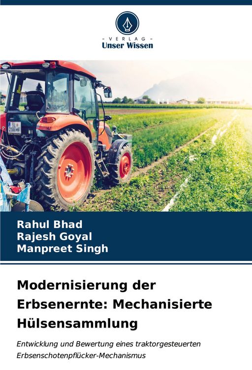 Produktbild: Modernisierung der Erbsenernte: Mechanisierte H&uuml;lsensammlung