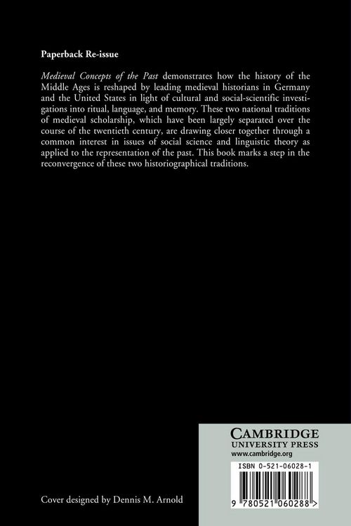 Produktbild: Medieval Concepts of the Past