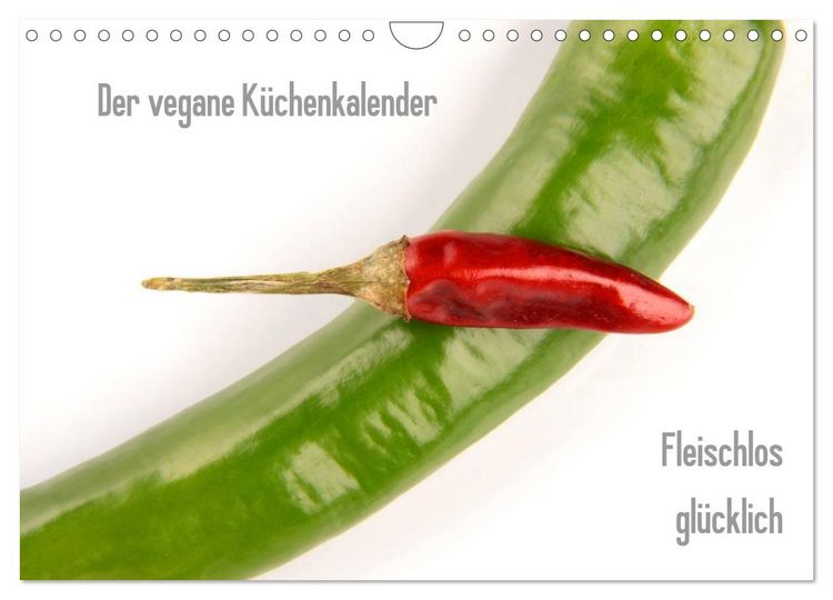Produktbild: Der vegane K&uuml;chenkalender (Wandkalender 2026 DIN A4 quer), CALVENDO Monatskalender