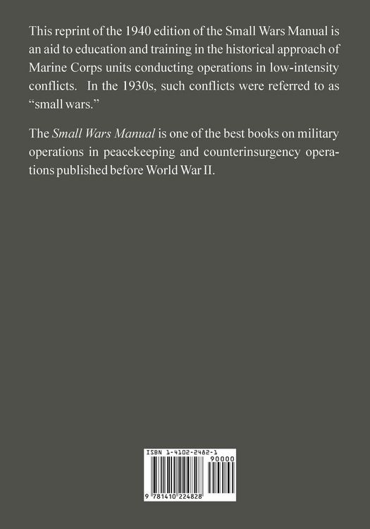 Produktbild: Small Wars Manual