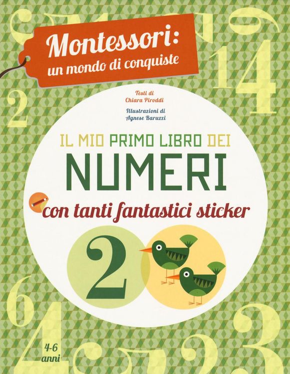 Produktbild: Il mio primo libro dei numeri. Montessori: un mondo di conquiste