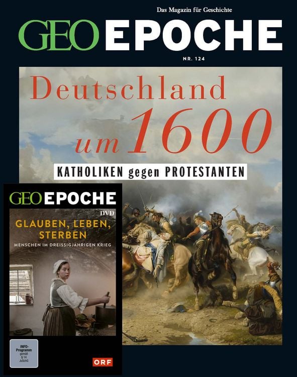 Produktbild: GEO Epoche (mit DVD) / GEO Epoche mit DVD 124/2023 - Deutschland um 16. Jahrhundert