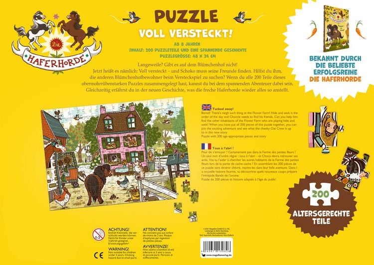 Produktbild: Die Haferhorde - Voll versteckt! (Puzzle)
