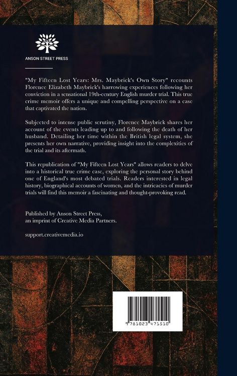 Produktbild: Mrs. Maybrick's Own Story