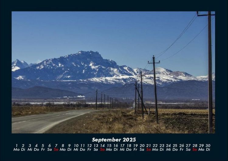 Produktbild: Bergige Welten 2025 Fotokalender DIN A4
