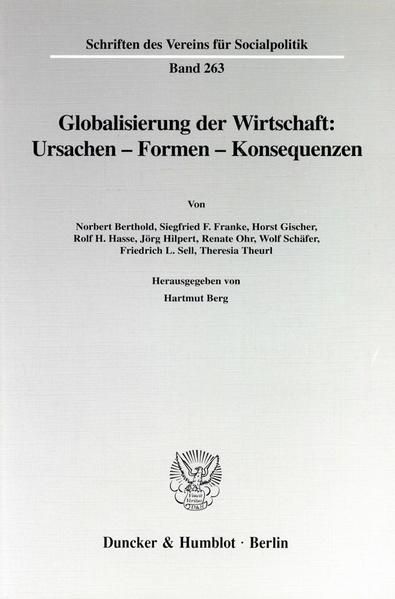 Produktbild: Globalisierung der Wirtschaft: Ursachen - Formen - Konsequenzen.