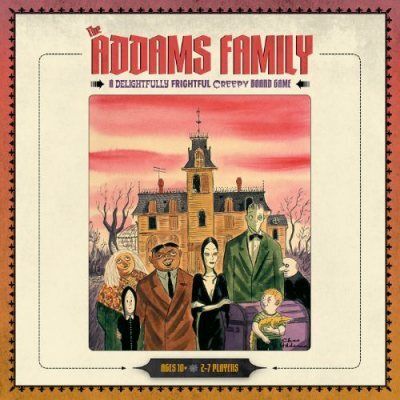 Produktbild: The Addams Family: A Delightfully Frightful Creepy Board Game