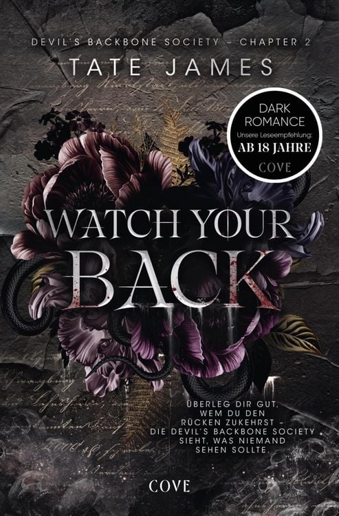 Produktbild: Watch Your Back (Devil's Backbone Society 2)