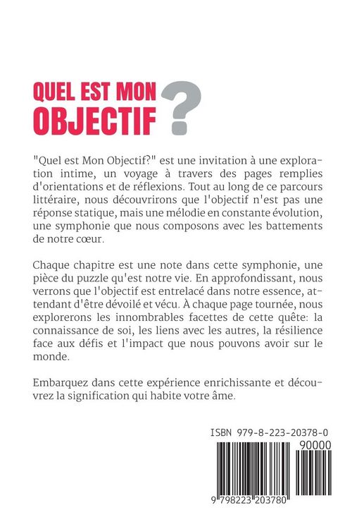 Produktbild: Quel est Mon Objectif?