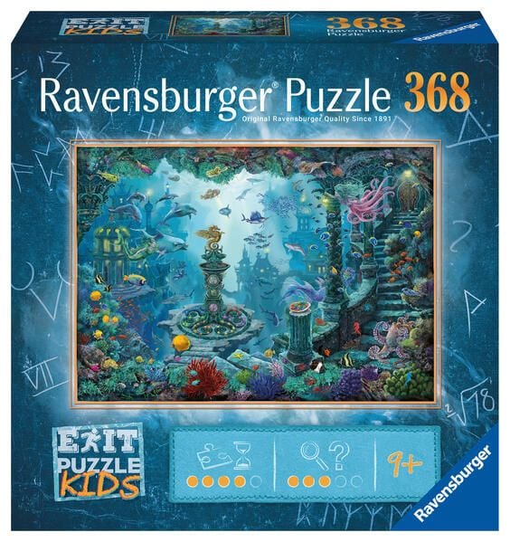 Produktbild: Kinderpuzzle 368 Teile - Im Unterwasserreich