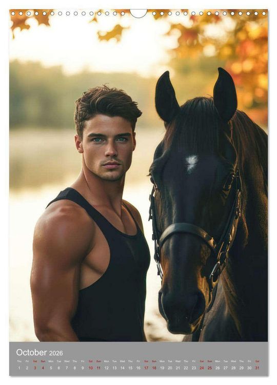 Produktbild: Riders of desire (Wall Calendar 2026 DIN A3 portrait), CALVENDO 12 Month Wall Calendar